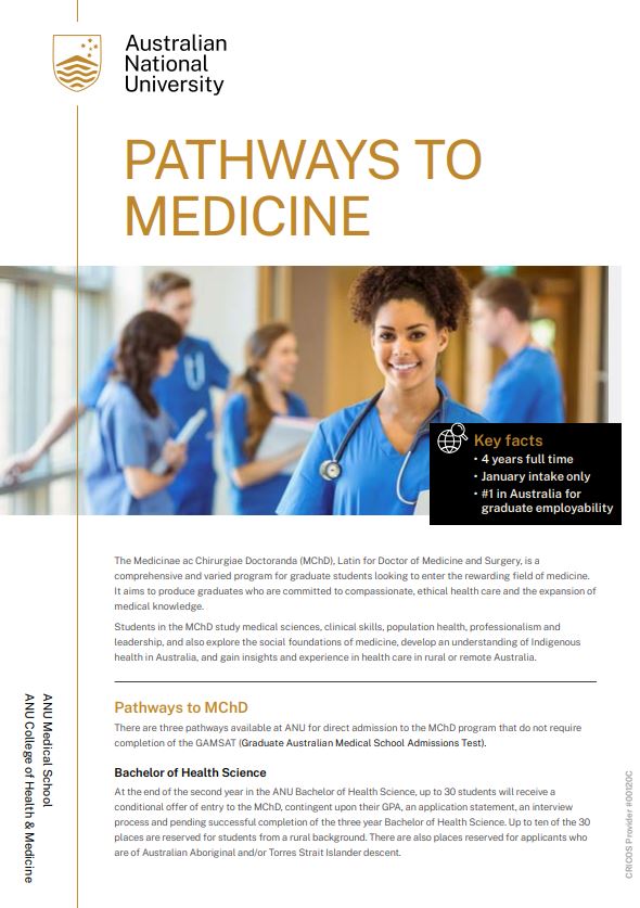 Pathways to Medicine Flyer