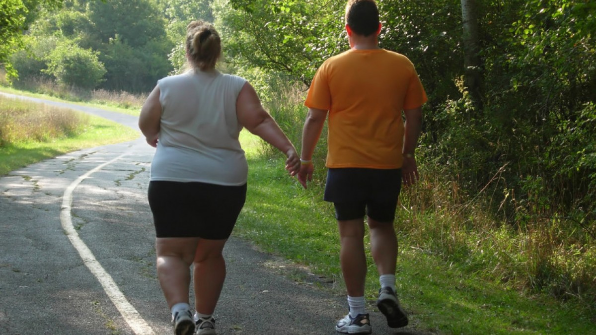 Running couple.