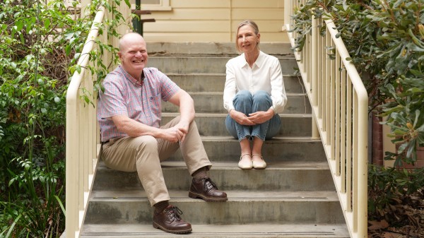 Brett Lidbury and Linda Thomas at NCEPH